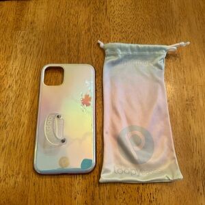 Pearl Iridescent Loopy Case for iPhone 11